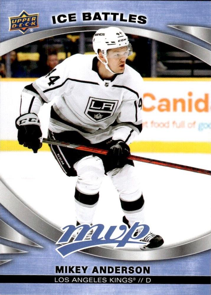 Mikey Anderson #214 Los Angeles Kings | 2023-24 Upper Deck MVP - Ice Battles | NHL Card