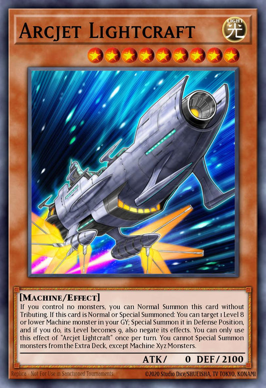 Arcjet Lightcraft - IGAS-EN017 Rare | Yu-Gi-Oh! Card