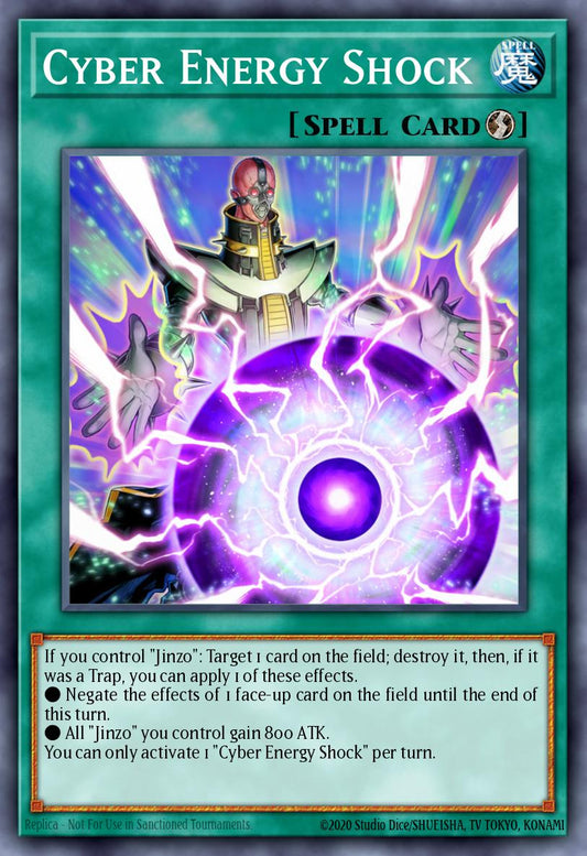 Cyber Energy Shock - LED7-EN034 Rare | Yu-Gi-Oh! Card