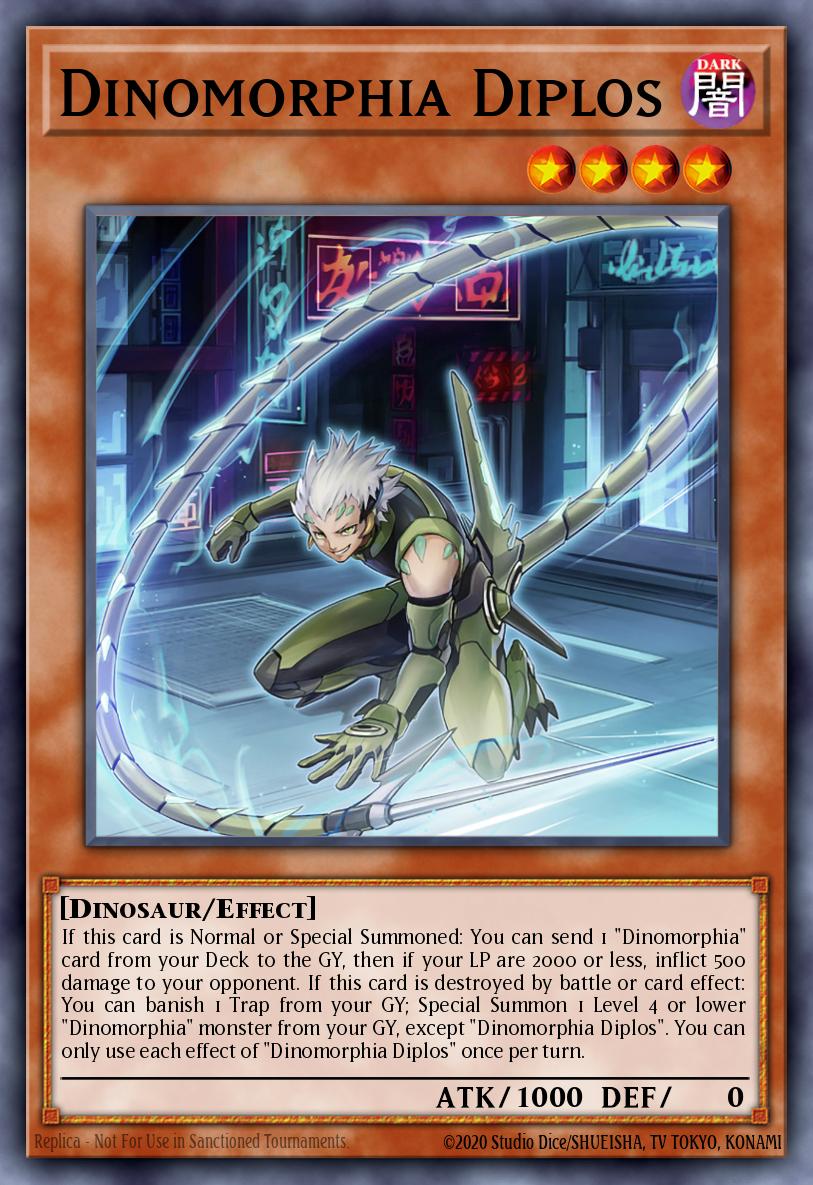 Dinomorphia Diplos - MP23-EN010 Super Rare | Yu-Gi-Oh! Card