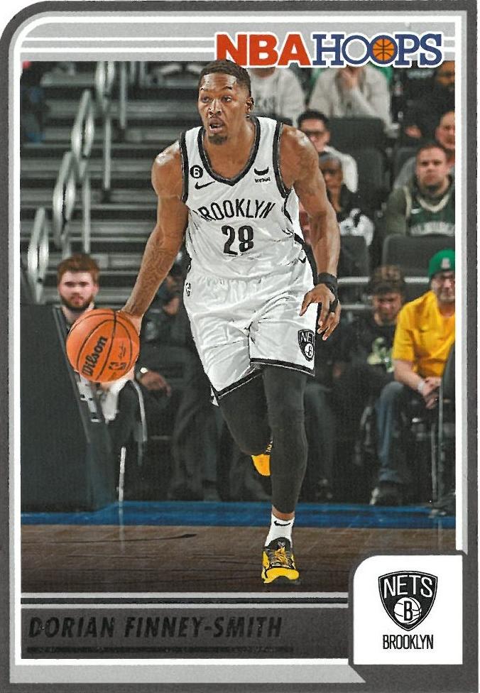 Dorian Finney-Smith #3 Brooklyn Nets | 2023-24 Hoops | NBA Trading Card