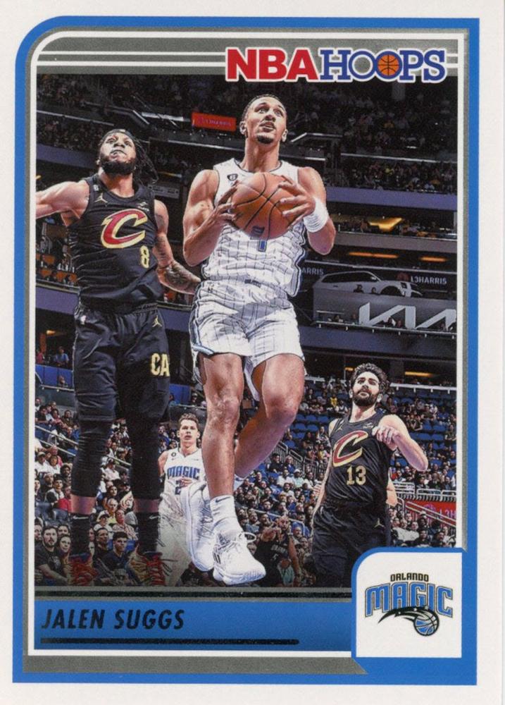 Jalen Suggs #4 Orlando Magic | 2023-24 Hoops | NBA Trading Card