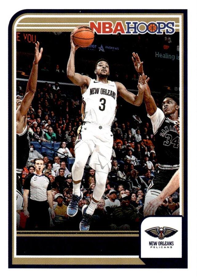 CJ McCollum #6 New Orleans Pelicans | 2023-24 Hoops | NBA Trading Card