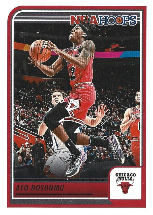 Ayo Dosunmu #12 Chicago Bulls | 2023-24 Hoops | NBA Trading Card