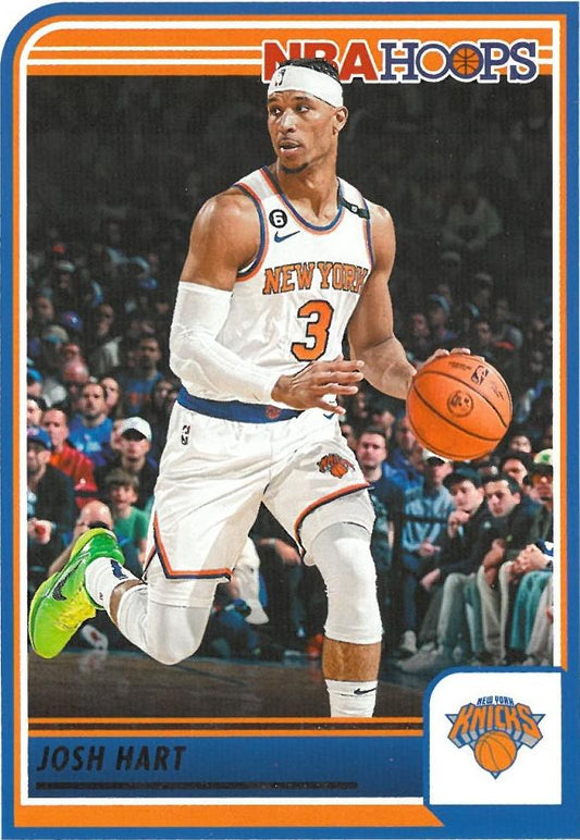 Josh Hart #14 New York Knicks | 2023-24 Hoops | NBA Trading Card