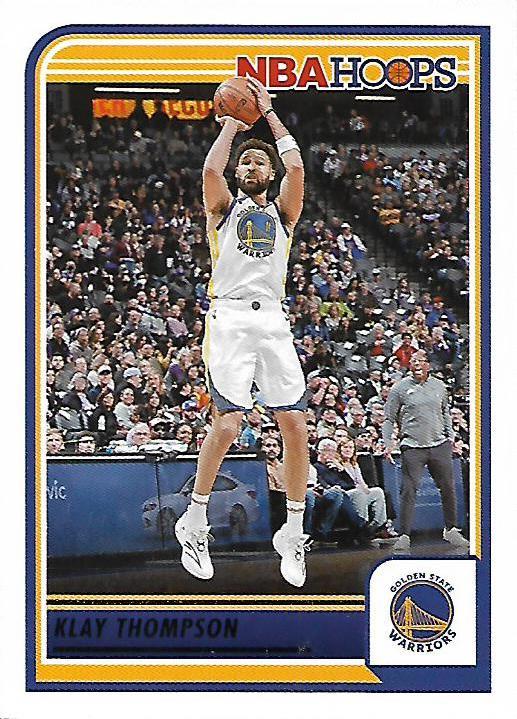 Klay Thompson #18 Golden State Warriors | 2023-24 Hoops | NBA Trading Card