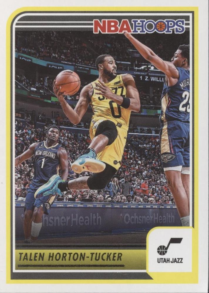 Talen Horton-Tucker #22 Utah Jazz | 2023-24 Hoops | NBA Trading Card