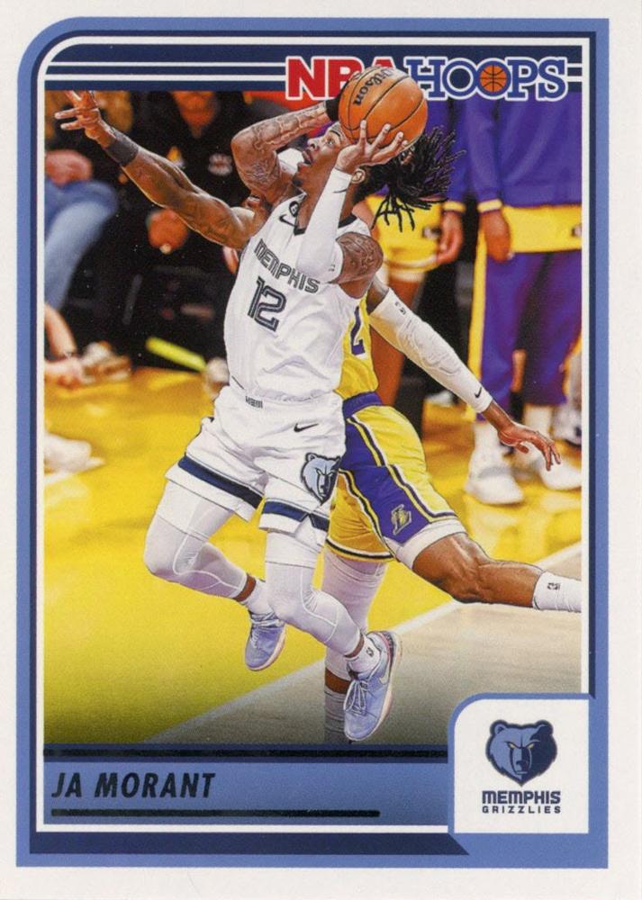 Ja Morant #23 Memphis Grizzlies | 2023-24 Hoops | NBA Trading Card