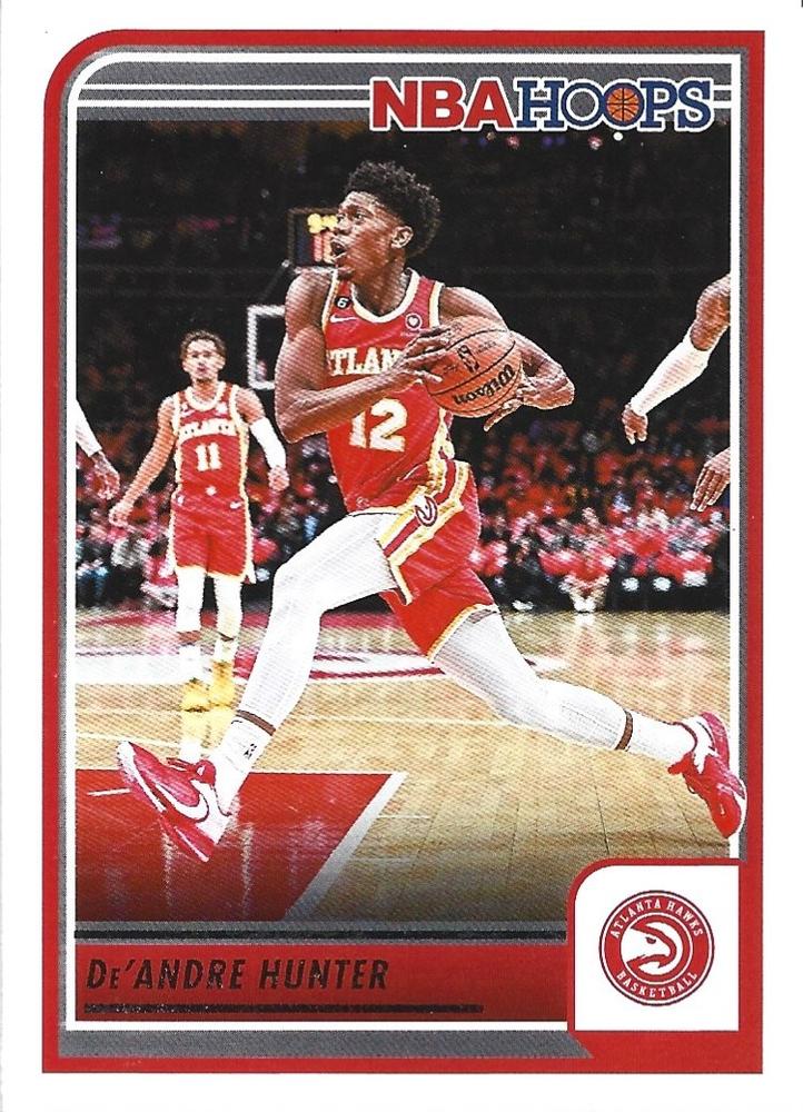 De'Andre Hunter #29 Atlanta Hawks | 2023-24 Hoops | NBA Trading Card