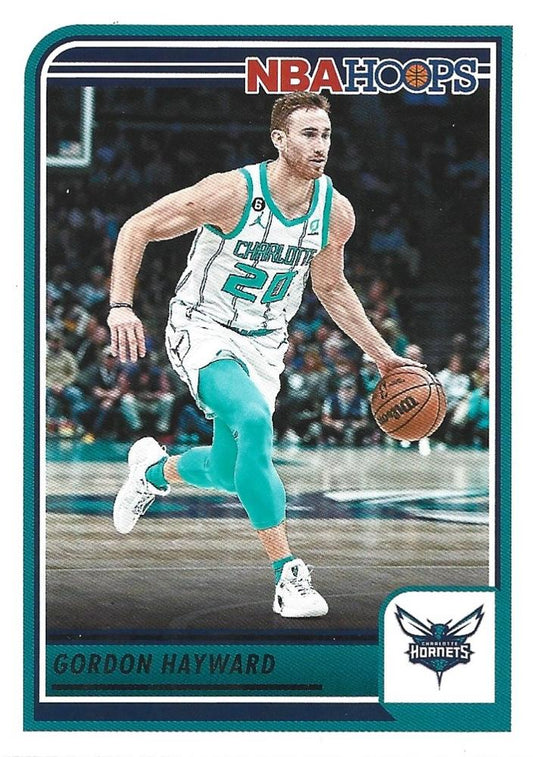 Gordon Hayward #32 Charlotte Hornets | 2023-24 Hoops | NBA Trading Card