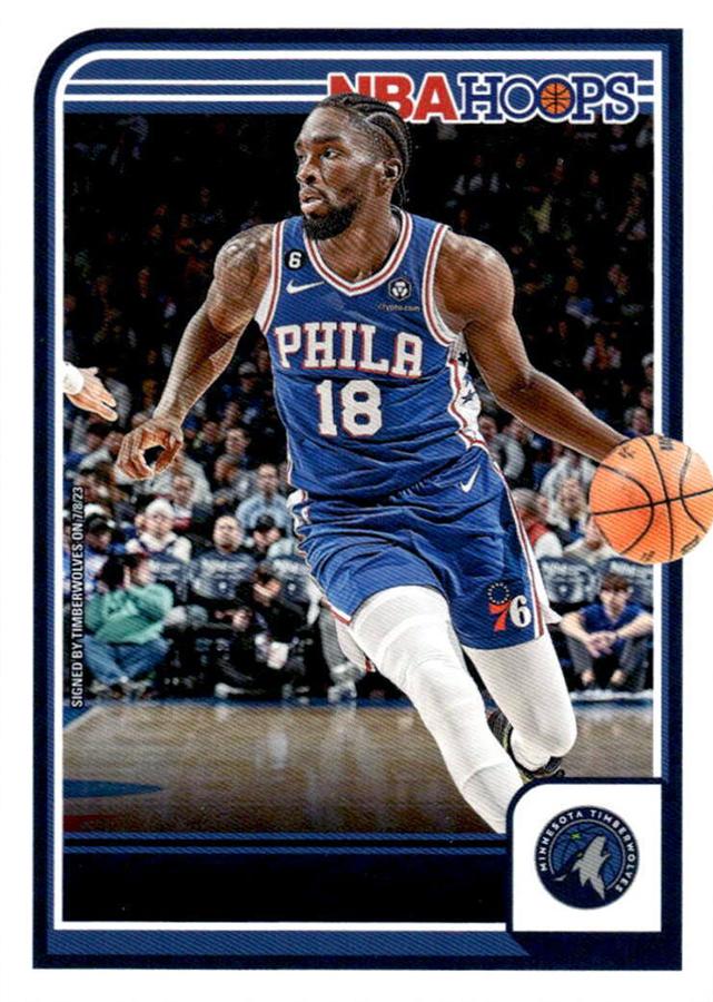 Shake Milton #33 Minnesota Timberwolves | 2023-24 Hoops | NBA Trading Card