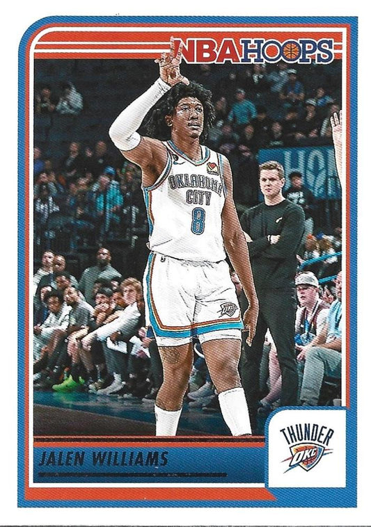 Jalen Williams #39 Oklahoma City Thunder | 2023-24 Hoops | NBA Trading Card