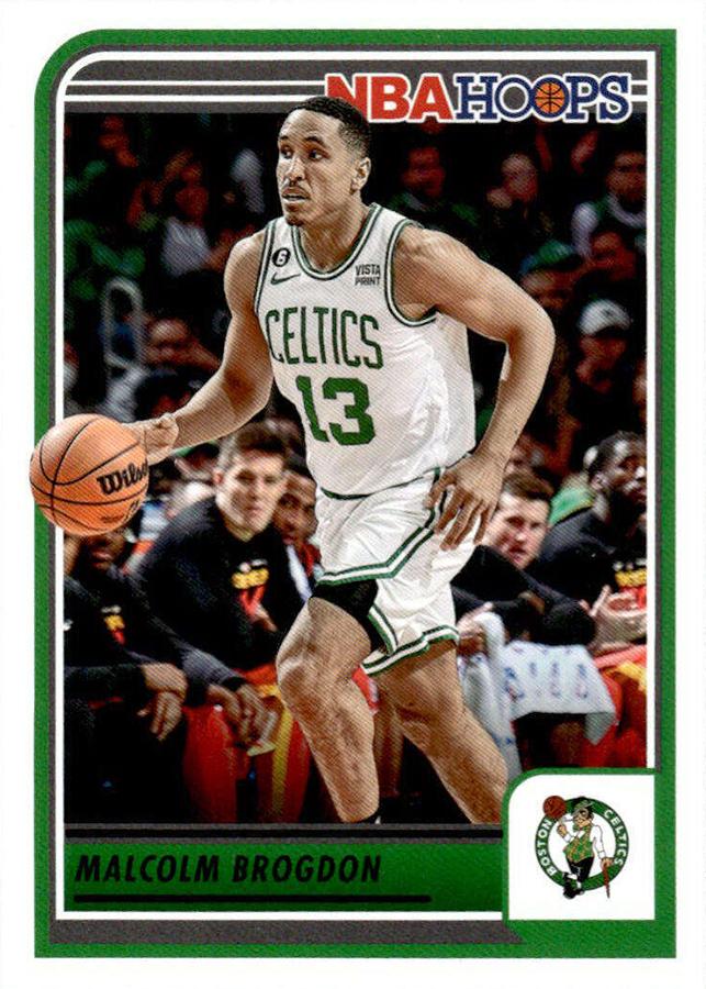 Malcolm Brogdon #43 Boston Celtics | 2023-24 Hoops | NBA Trading Card