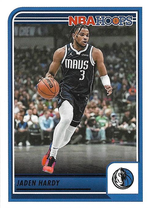 Jaden Hardy #45 Dallas Mavericks | 2023-24 Hoops | NBA Trading Card