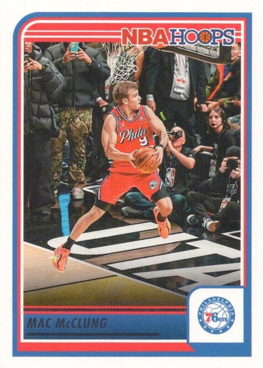 Mac McClung 
UER #48 Philadelphia 76ers | 2023-24 Hoops | NBA Trading Card