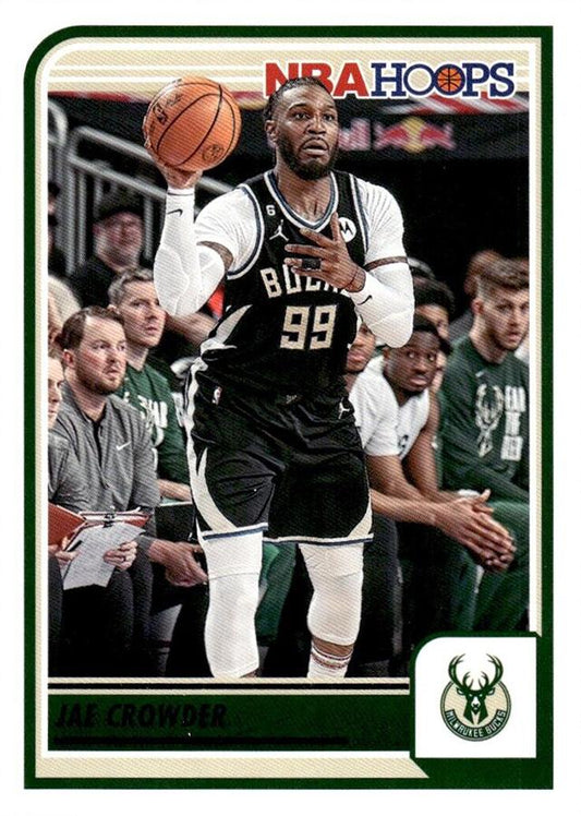 Jae Crowder #50 Milwaukee Bucks | 2023-24 Hoops | NBA Trading Card