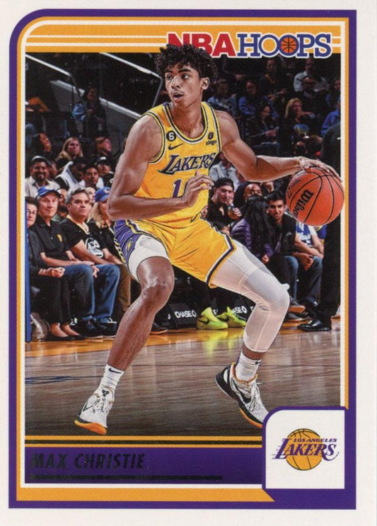 Max Christie #55 Los Angeles Lakers | 2023-24 Hoops | NBA Trading Card