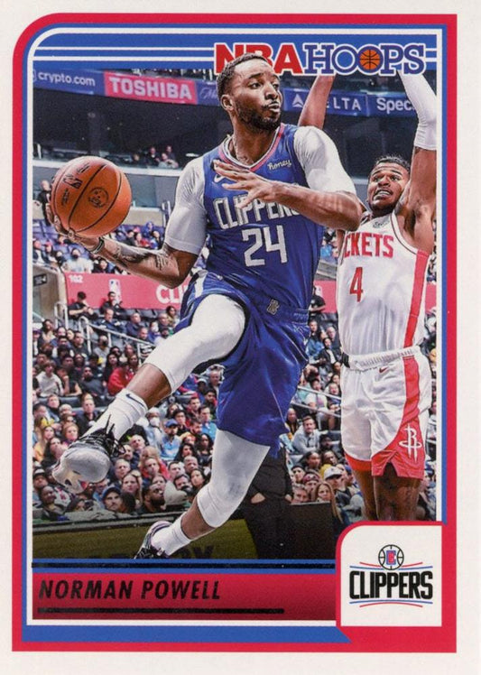 Norman Powell #58 Los Angeles Clippers | 2023-24 Hoops | NBA Trading Card