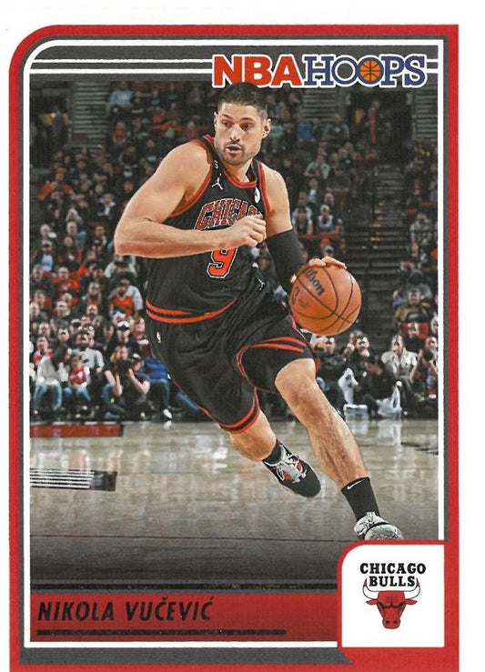 Nikola Vucevic #74 Chicago Bulls | 2023-24 Hoops | NBA Trading Card