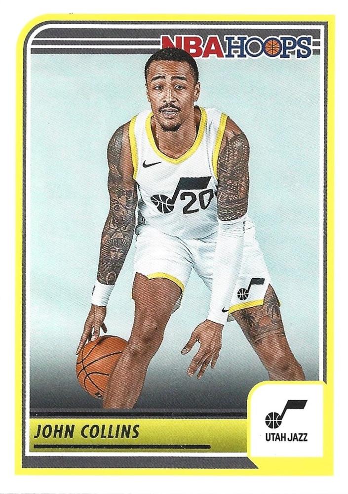 John Collins #78 Utah Jazz | 2023-24 Hoops | NBA Trading Card