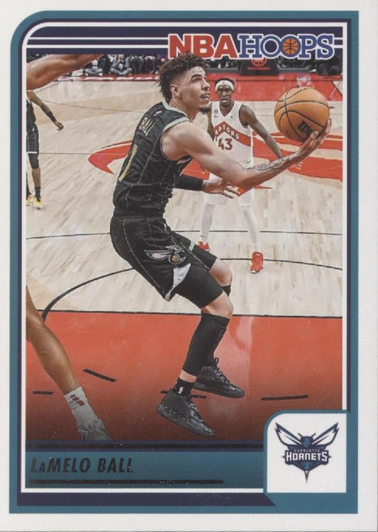 LaMelo Ball #87 Charlotte Hornets | 2023-24 Hoops | NBA Trading Card