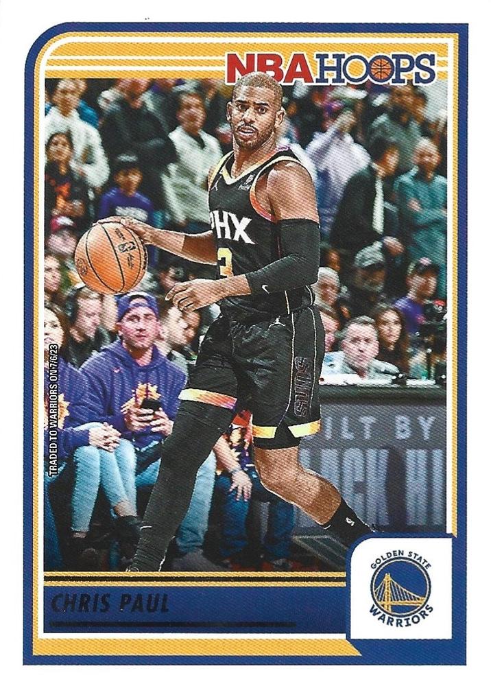 Chris Paul #102 Golden State Warriors | 2023-24 Hoops | NBA Trading Card