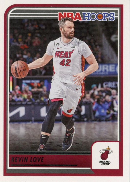 Kevin Love #115 Miami Heat | 2023-24 Hoops | NBA Trading Card