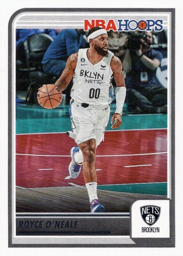 Royce O'Neale #123 Brooklyn Nets | 2023-24 Hoops | NBA Trading Card