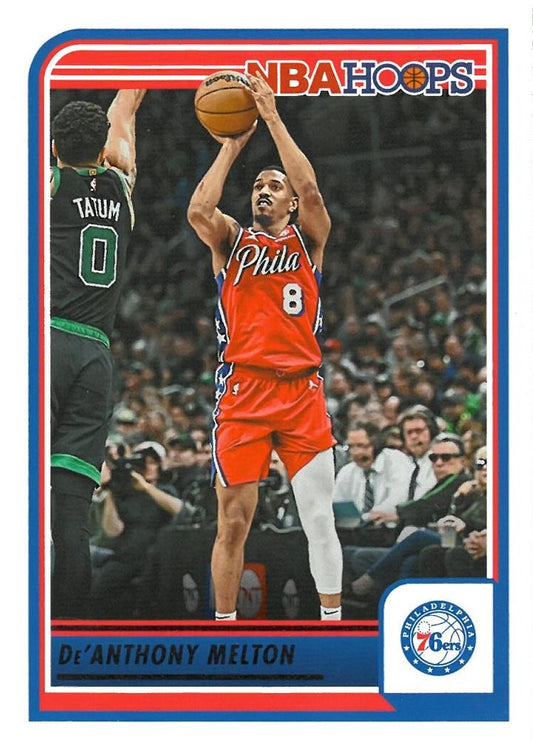 De'Anthony Melton #132 Philadelphia 76ers | 2023-24 Hoops | NBA Trading Card