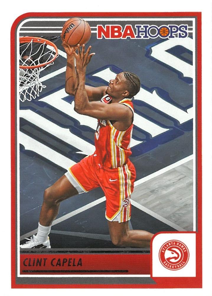 Clint Capela #143 Atlanta Hawks | 2023-24 Hoops | NBA Trading Card