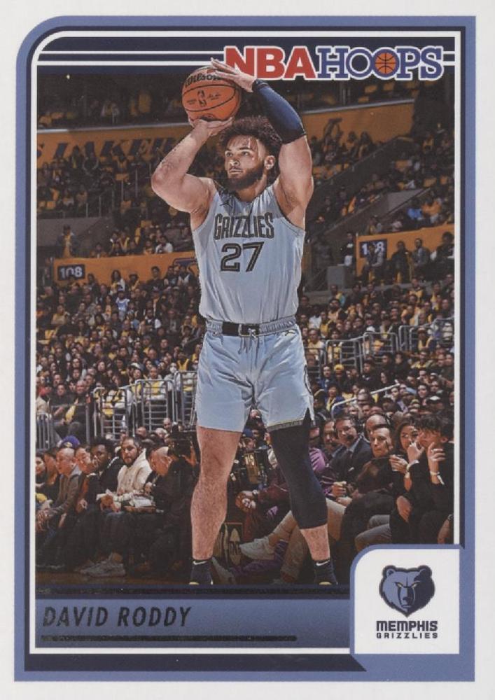 David Roddy #146 Memphis Grizzlies | 2023-24 Hoops | NBA Trading Card