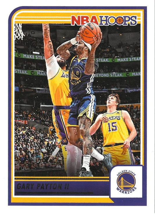 Gary Payton II #151 Golden State Warriors | 2023-24 Hoops | NBA Trading Card