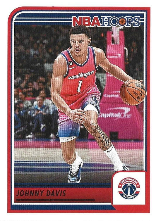 Johnny Davis #169 Washington Wizards | 2023-24 Hoops | NBA Trading Card