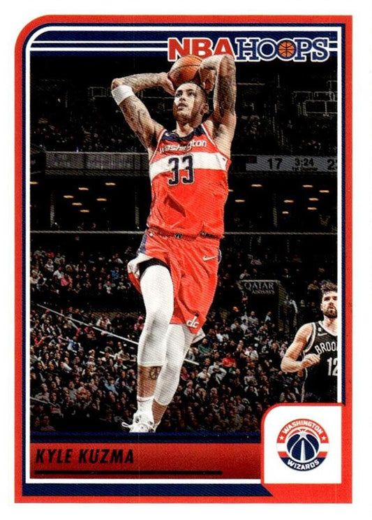 Kyle Kuzma #171 Washington Wizards | 2023-24 Hoops | NBA Trading Card