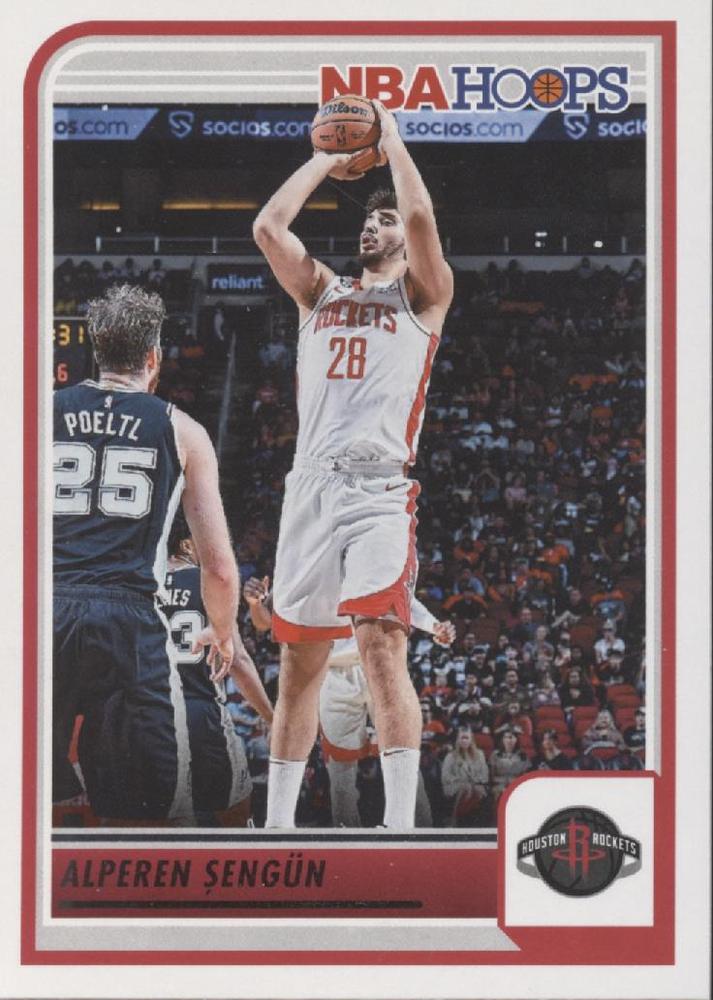 Alperen Sengun #172 Houston Rockets | 2023-24 Hoops | NBA Trading Card