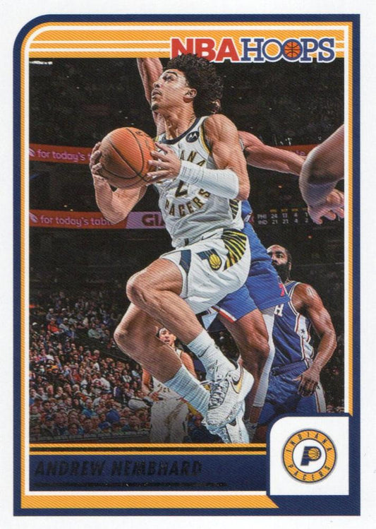 Andrew Nembhard #181 Indiana Pacers | 2023-24 Hoops | NBA Trading Card