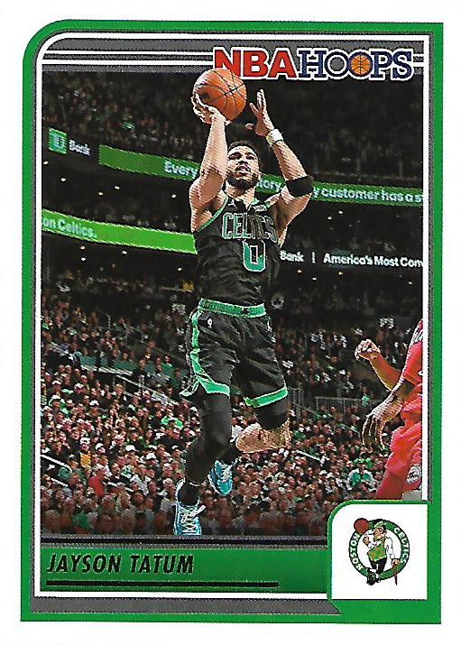 Jayson Tatum #183 Boston Celtics | 2023-24 Hoops | NBA Trading Card