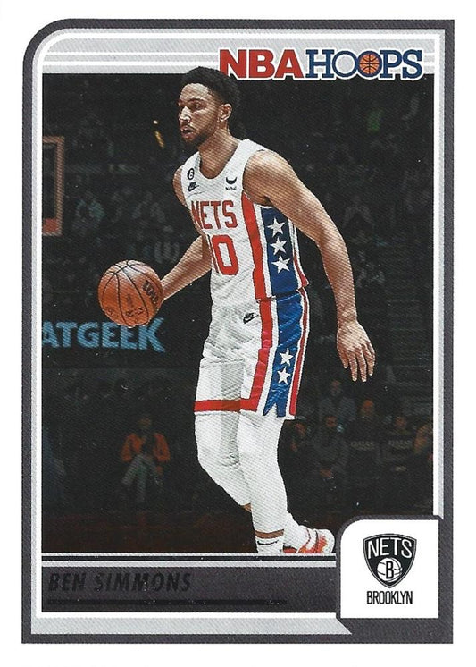 Ben Simmons #184 Brooklyn Nets | 2023-24 Hoops | NBA Trading Card