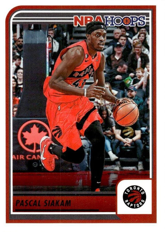 Pascal Siakam #185 Toronto Raptors | 2023-24 Hoops | NBA Trading Card