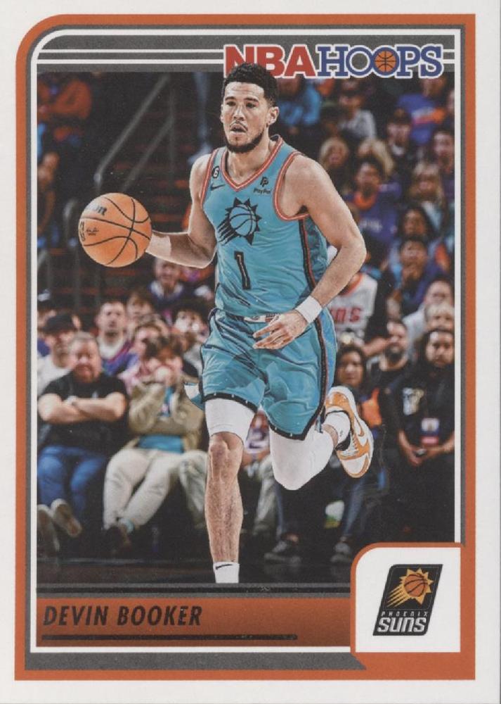 Devin Booker #191 Phoenix Suns | 2023-24 Hoops | NBA Trading Card