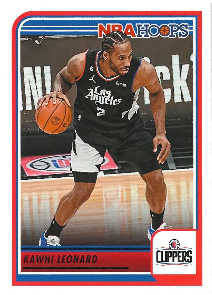 Kawhi Leonard #199 Los Angeles Clippers | 2023-24 Hoops | NBA Trading Card