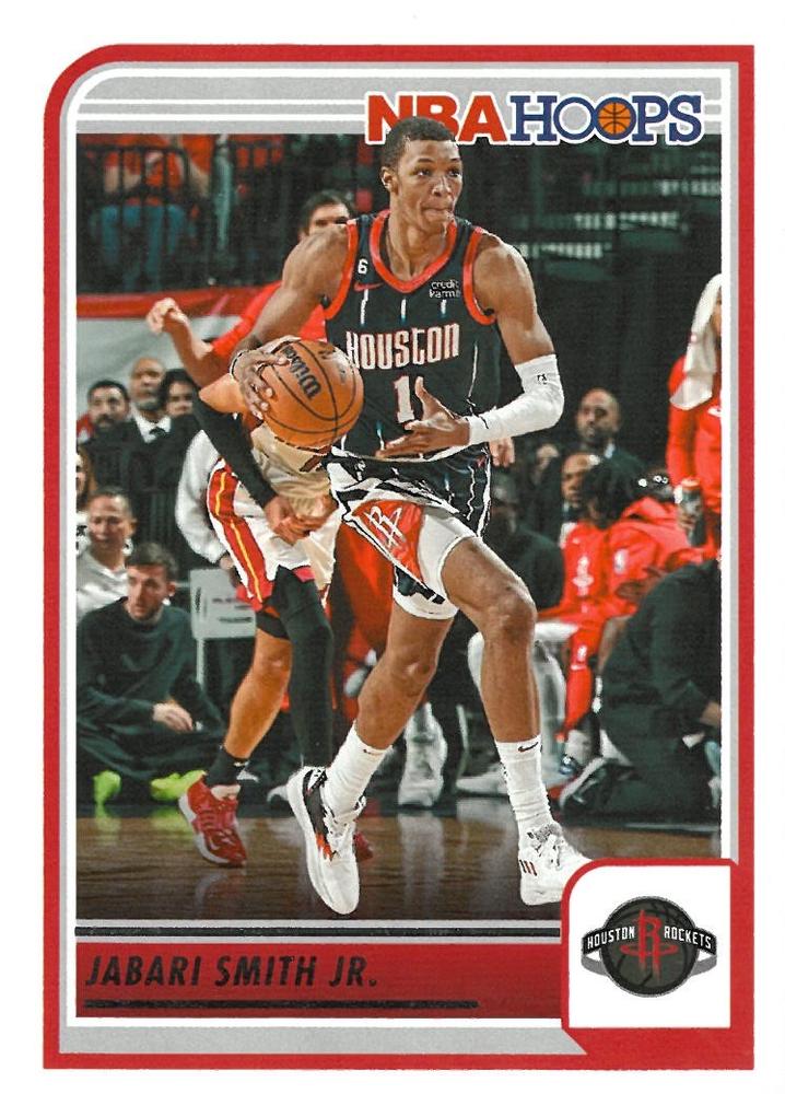 Jabari Smith Jr. #205 Houston Rockets | 2023-24 Hoops | NBA Trading Card