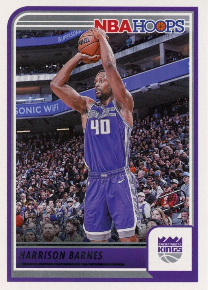 Harrison Barnes #223 Sacramento Kings | 2023-24 Hoops | NBA Trading Card