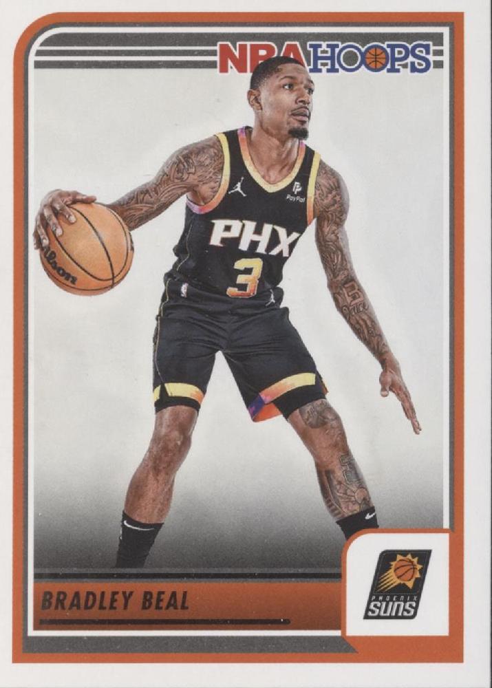 Bradley Beal #225 Phoenix Suns | 2023-24 Hoops | NBA Trading Card