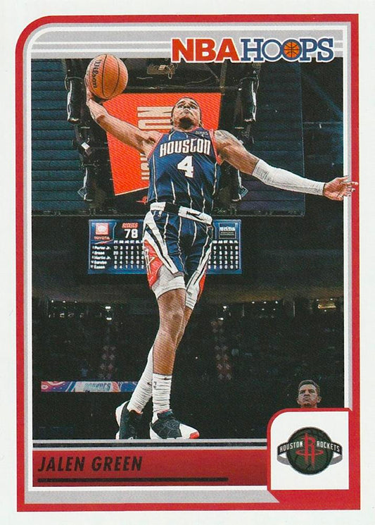 Jalen Green #226 Houston Rockets | 2023-24 Hoops | NBA Trading Card