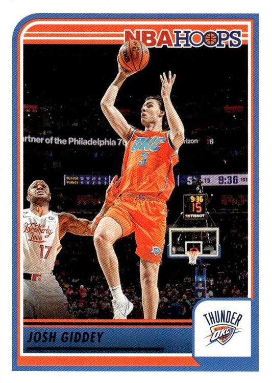 Josh Giddey #229 Oklahoma City Thunder | 2023-24 Hoops | NBA Trading Card