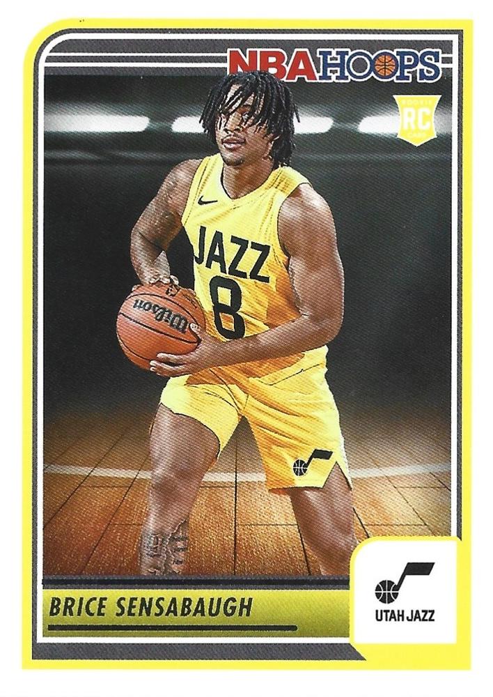 Brice Sensabaugh 
RC #234 Utah Jazz | 2023-24 Hoops | NBA Trading Card