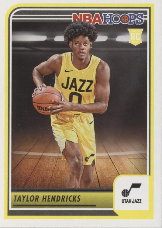 Taylor Hendricks 
RC #236 Utah Jazz | 2023-24 Hoops | NBA Trading Card