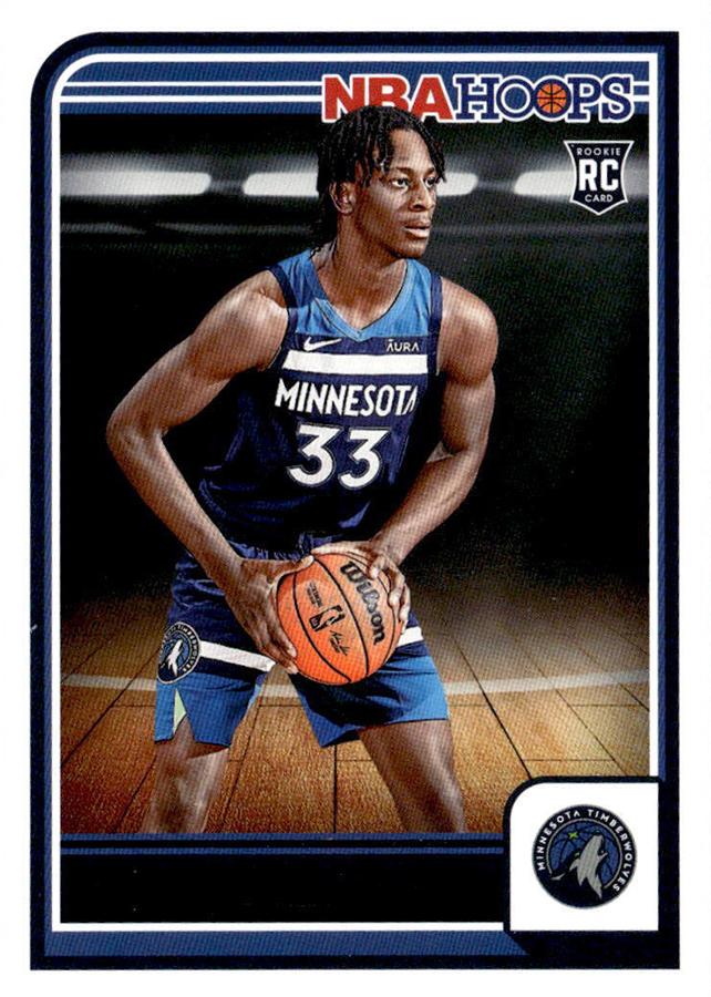 Leonard Miller 
RC #237 Minnesota Timberwolves | 2023-24 Hoops | NBA Card