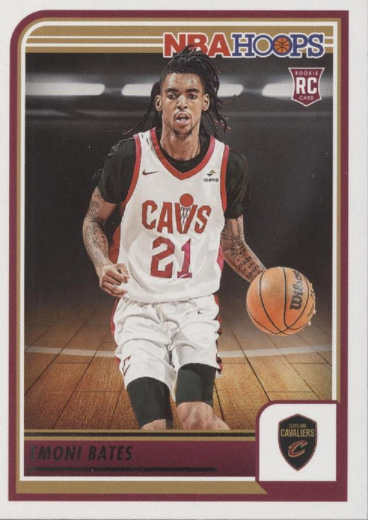 Emoni Bates 
RC #266 Cleveland Cavaliers | 2023-24 Hoops | NBA Trading Card